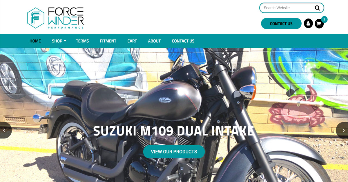 Home - ForceWinder Motorcycle Intakes