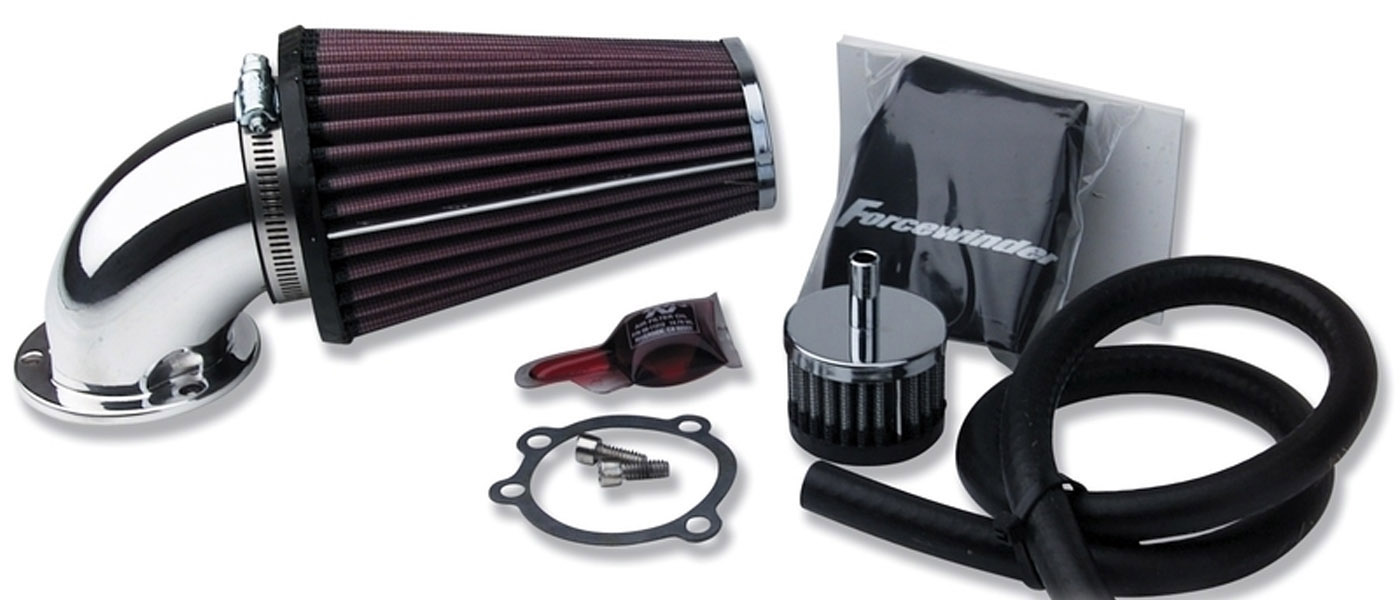 Home ForceWinder Motorcycle Air Cleaners and Air Intakes, Motorcycle
