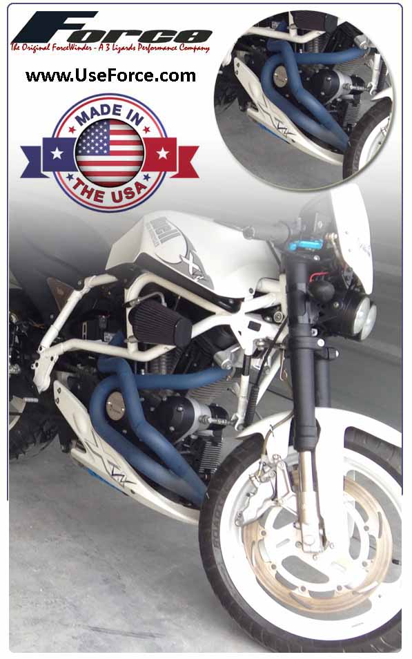 Buell Exhaust by Force - Buell air cleaner by ForceWinder. Buell air intake by ForceWinder
