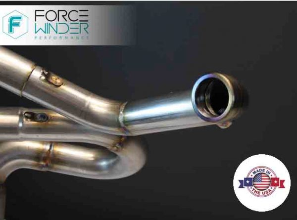 BUELL XB EXHAUST IN STAINLESS STEEL RAW FINISH.