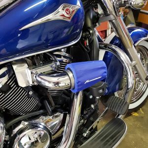 Kawasaki Vulcan 900 Air Cleaner by ForceWinder. ForceWinder air intake for the VN900