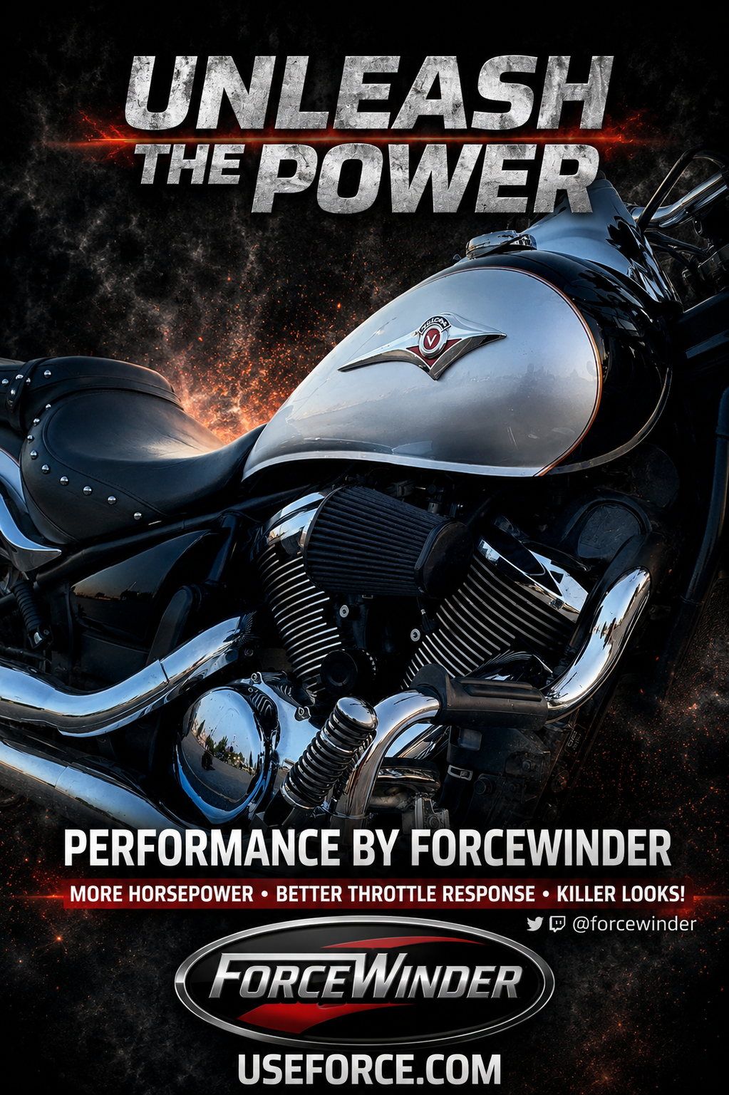 Kawasaki Vulcan 900 Air Cleaner VN 900 Air Intake