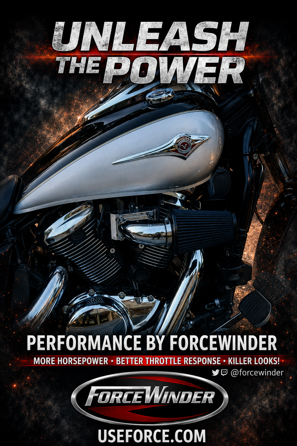 Kawasaki Vulcan 900 Air Cleaner VN 900 Air Intake - Image 3