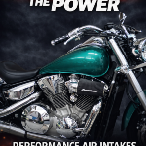 Honda VTX 1300 Polished air cleaner by ForceWinder Performance Intake