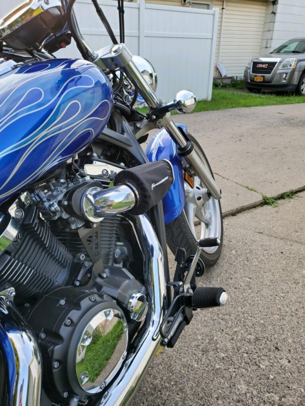Yamaha Stryker Intake Polished ForceWinder Motorcycle Air Cleaners