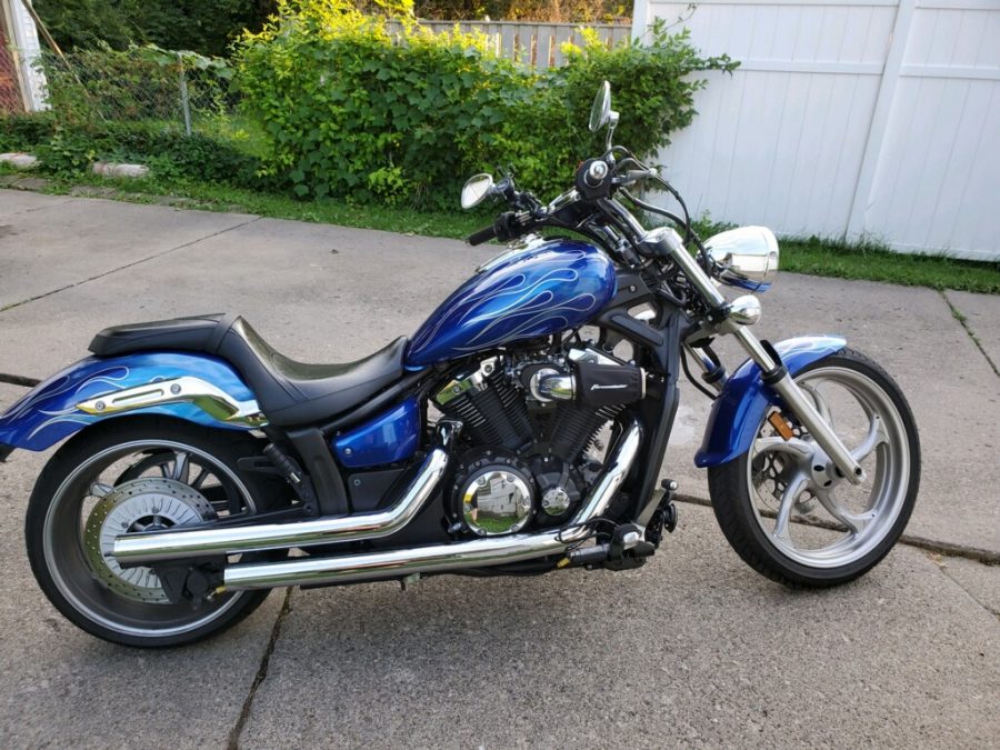 Yamaha Stryker Intake Polished ForceWinder Motorcycle Air Cleaners