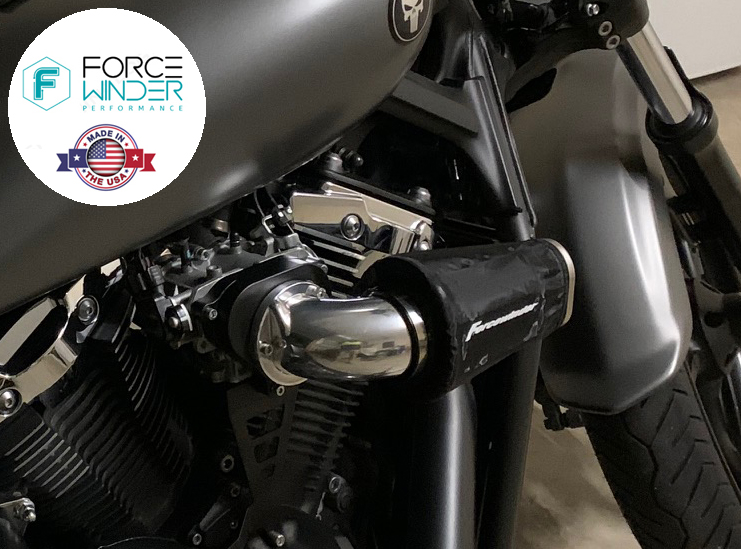 Yamaha Stryker Intake Polished ForceWinder Motorcycle Air Cleaners