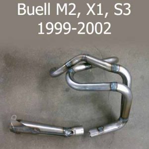 BUELL M2, X1, S3 EXHAUST SYSTEM BY FORCEWINDER