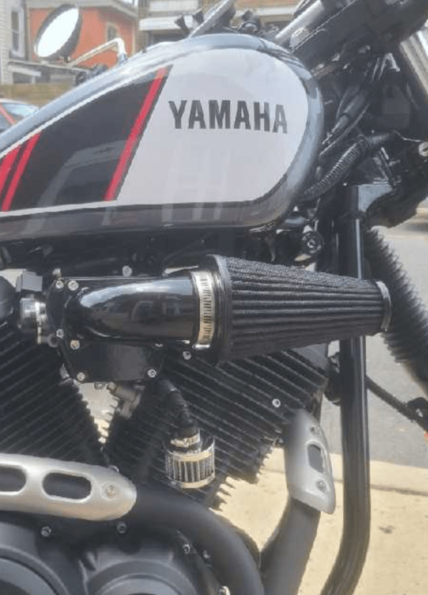 Yamaha Star, Yamaha Stryker, Yamaha Bolt air intake by ForceWinder. Yamaha Bolt air cleaner