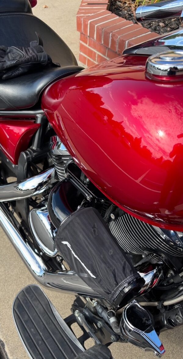 Kawasaki VN 900 by ForceWinder Gloss Black