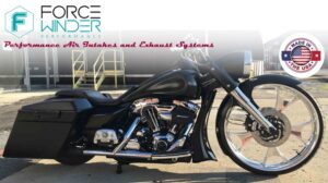 Harley Davidson with ForceWinder air cleaners