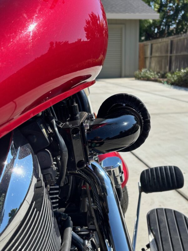 Kawasaki VN 900 by ForceWinder Gloss Black