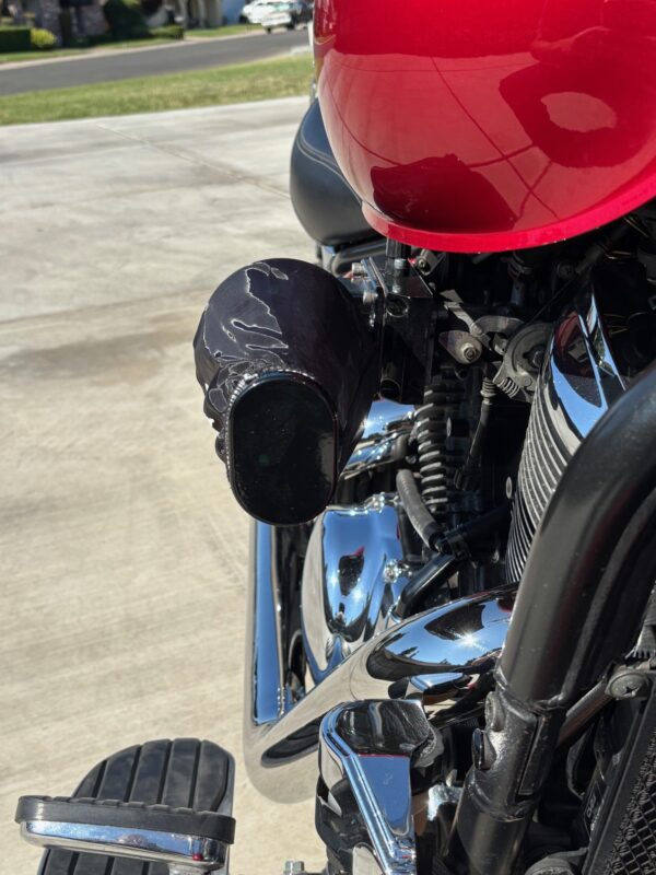Kawasaki VN 900 by ForceWinder Gloss Black