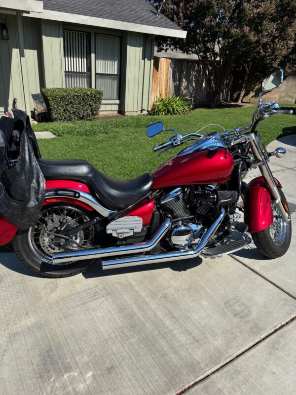 Kawasaki VN 900 by ForceWinder Gloss Black