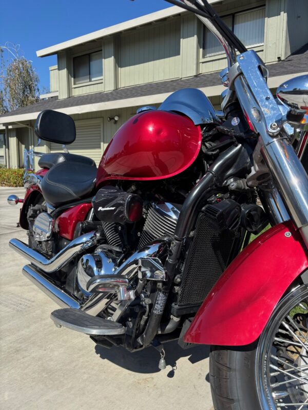 Kawasaki VN 900 by ForceWinder Gloss Black