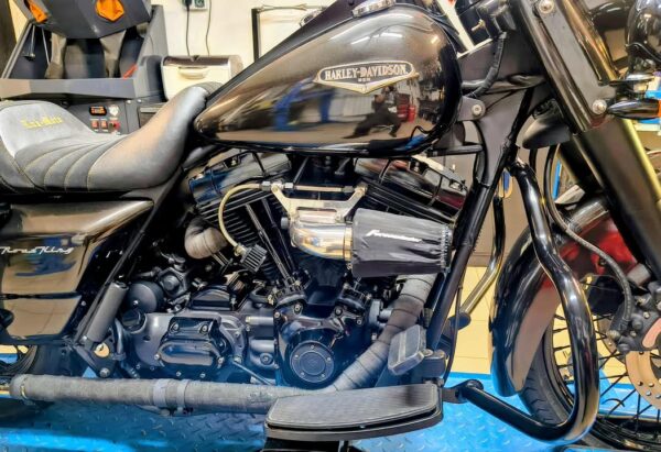 Harley Davidson with ForceWinder Intake on Magneti Marelli Fuel Injection