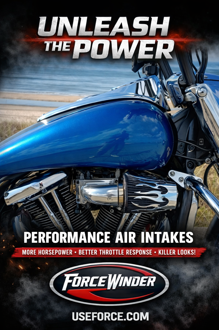 Kawasaki Vulcan 2000 Air Intake by ForceWinder Performance Air Cleaners