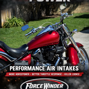 Kawasaki Vulcan 900 Intake by ForceWinder Performance Air Cleaners