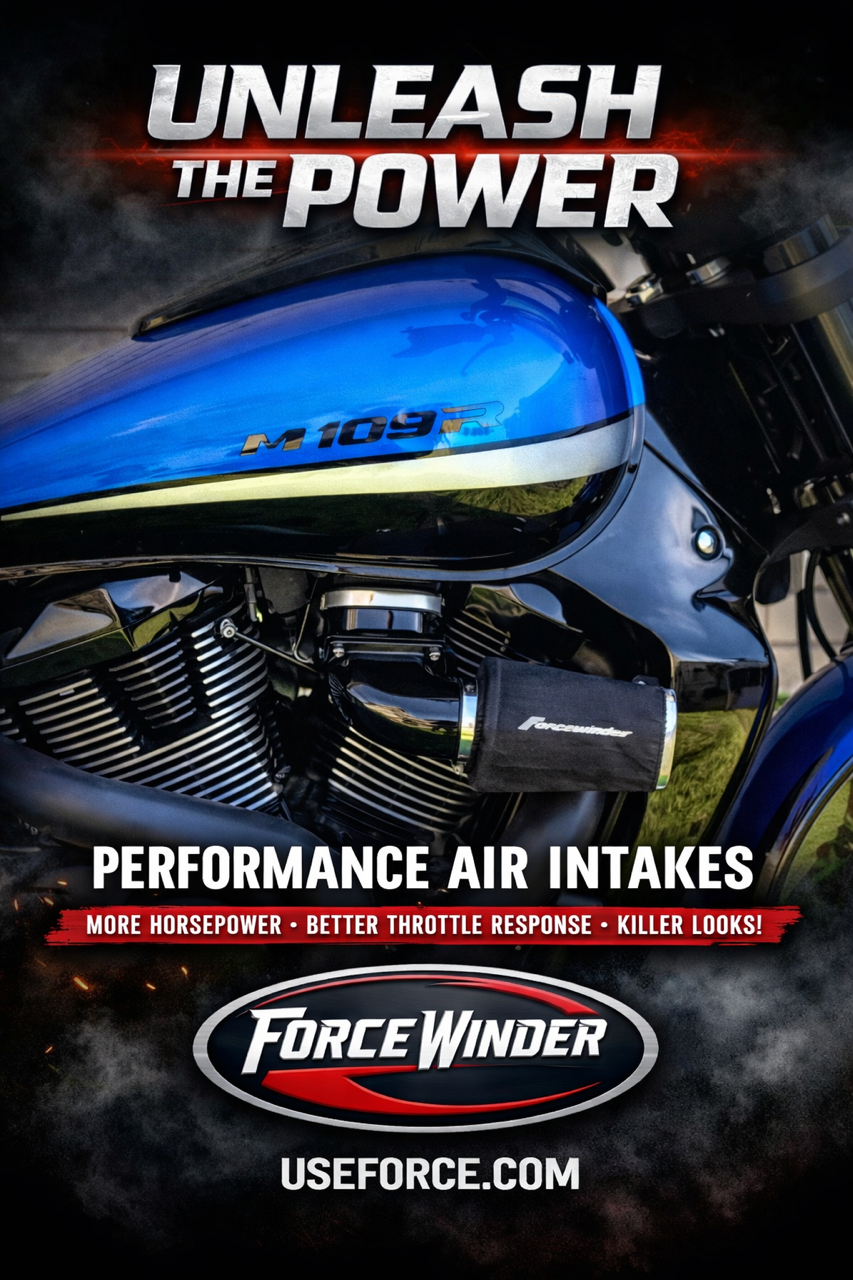 Suzuki M109 Air Intake by ForceWinder Performance Air Cleaners