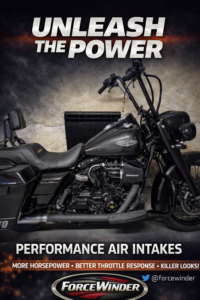 Harley Road King with Magneti Marelli EFI with ForceWinder Performance Intake