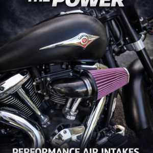 Kawasaki VN 2000 Gloss Black Intake by ForceWinder Performance Intakes