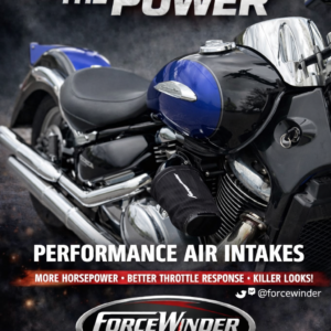 Suzuki C50 M50 air cleaner by ForceWinder Performance Intakes