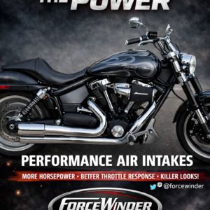 Yamaha Warrior air cleaner by ForceWinder Performance Intakes