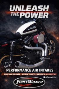 Harley Davidson Sportster exhaust system by ForceWinder