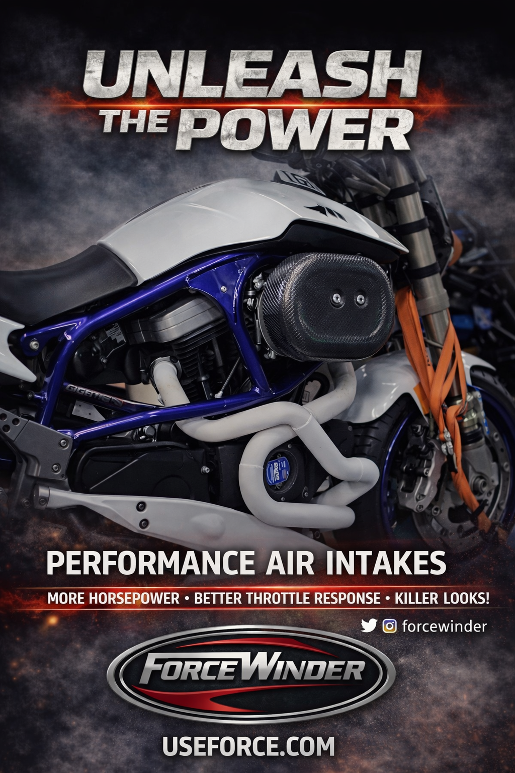 Buell Exhaust System by ForceWinder Performance