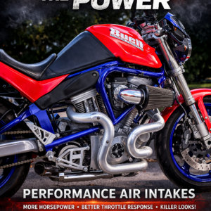 Buell Motorcycles Exhaust System II by ForceWinder Performance Intakes