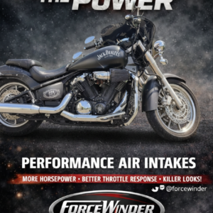 Stryker with Chrome ForceWinder air cleaner