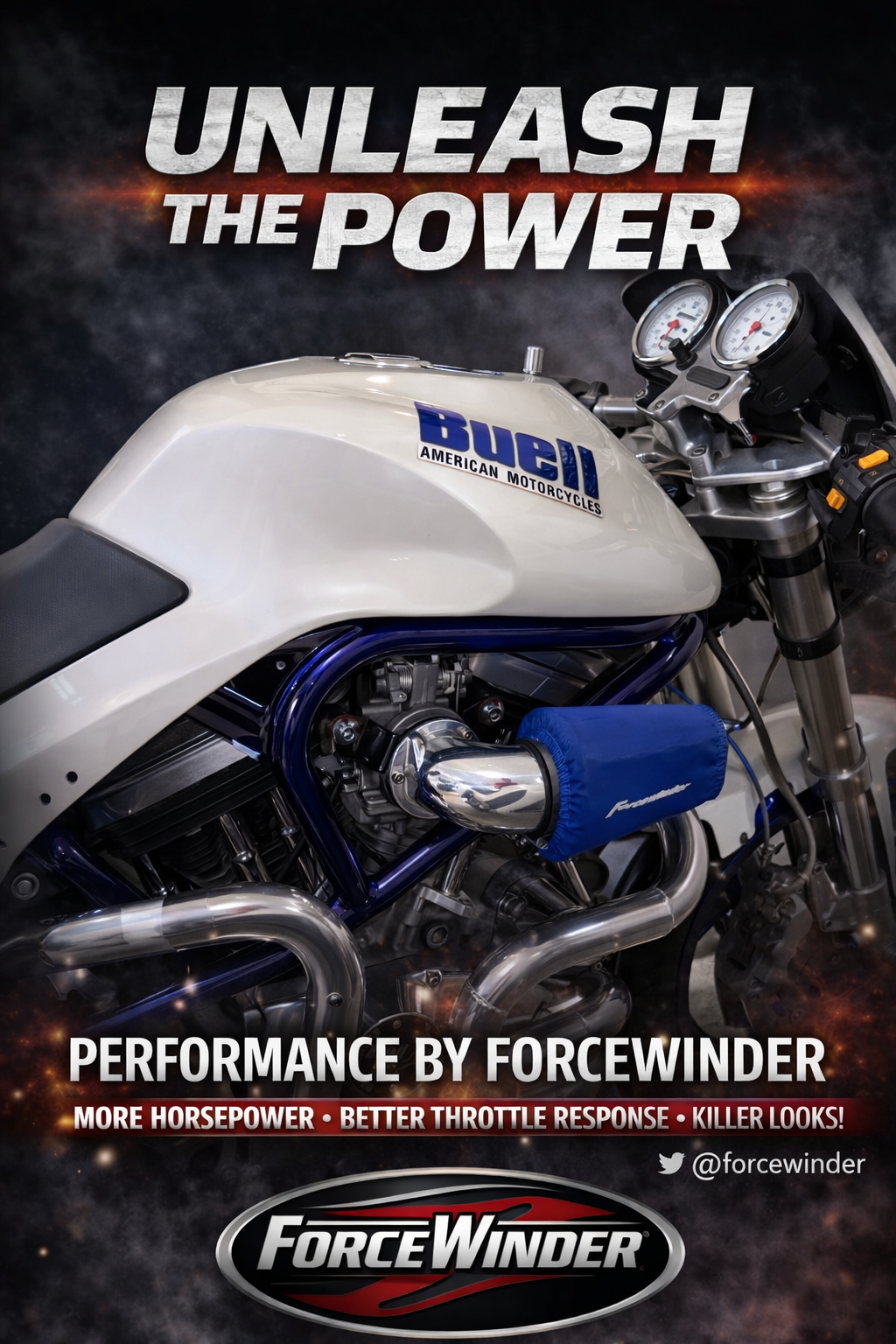 Buell XRII Intake from ForceWinder Performance