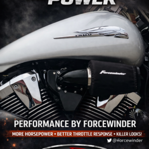 Honda VTX 1800 air cleaner by ForceWinder Performance Intakes