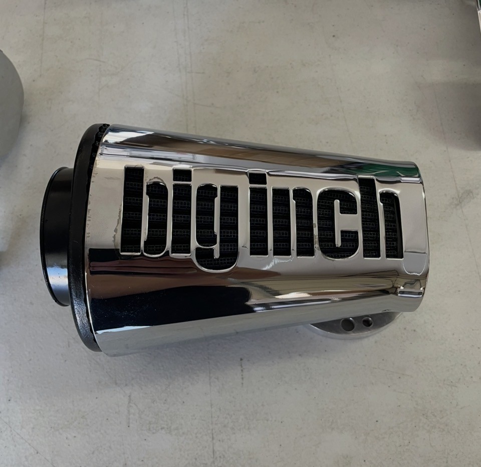 ForceWinder Chrome Show Off Cover - Big Inch