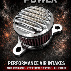 ForceWinder Harley Sportster Black Ops Chrome Intake