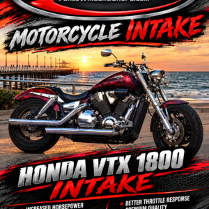Honda VTX 1800 Red with ForceWinder Air Cleaner